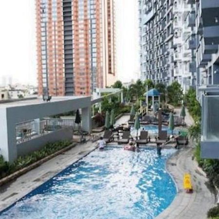 Apartmán Great View With Balcony In Araneta Center Manila Exteriér fotografie