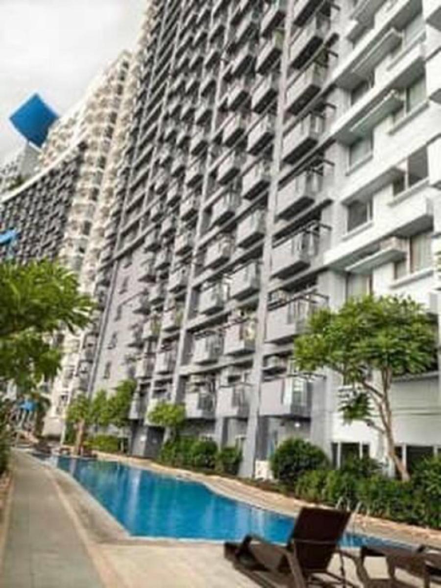 Apartmán Great View With Balcony In Araneta Center Manila Exteriér fotografie